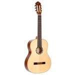 Ortega R121G Gloss Nylon String Acoustic Guitar with Gigbag Front View